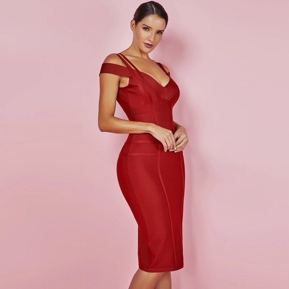 Dresses & Skirts - Red bandage dress
